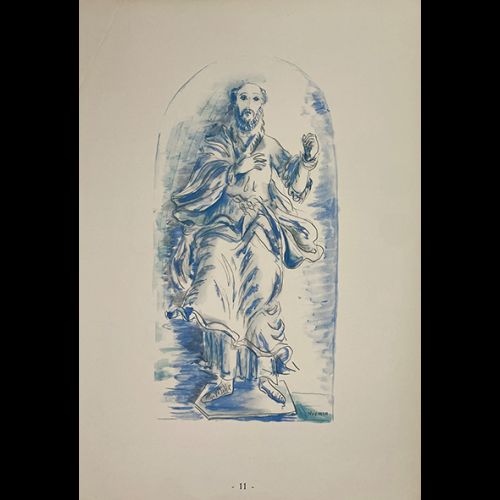 Santo de madeira (Museu da Catedral)