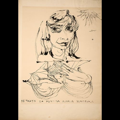 Retrato da poetisa Aurélia Bandeira