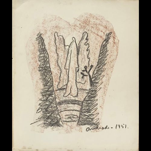Ilustração para o livro Elegias de Duino de Rainer Maria Rilke