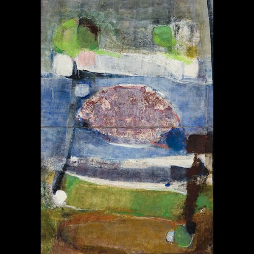 Abstrato - Pedra na correnteza